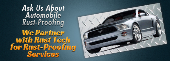 Ask Us About Automobile Rust-Proofing